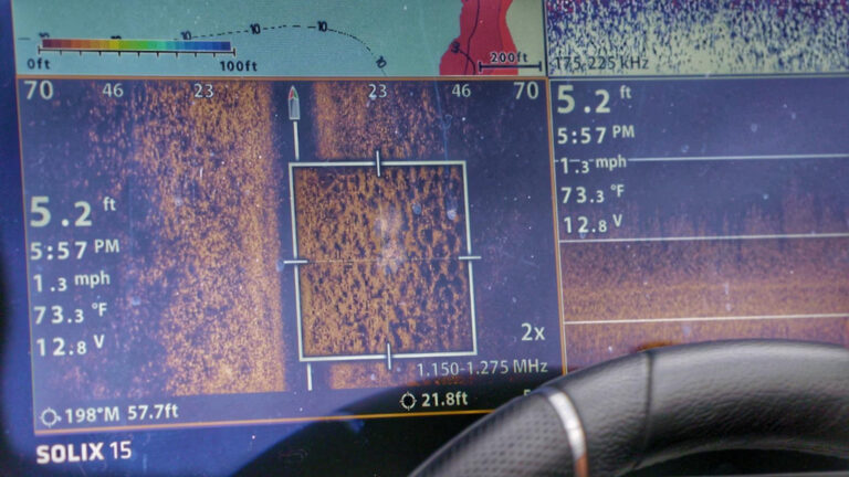 Using Humminbird MEGA Imaging to Find Panfish