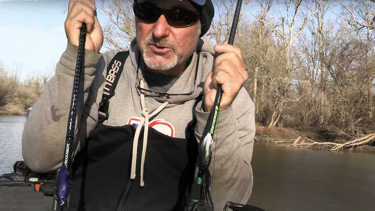 bobby barrack on bobbys perfect frog in winter