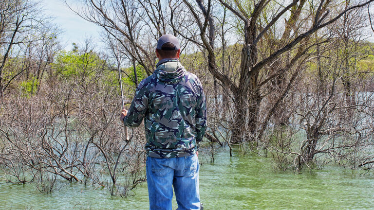 How to Quickly Break Down Flooded Bass Fishing Cover