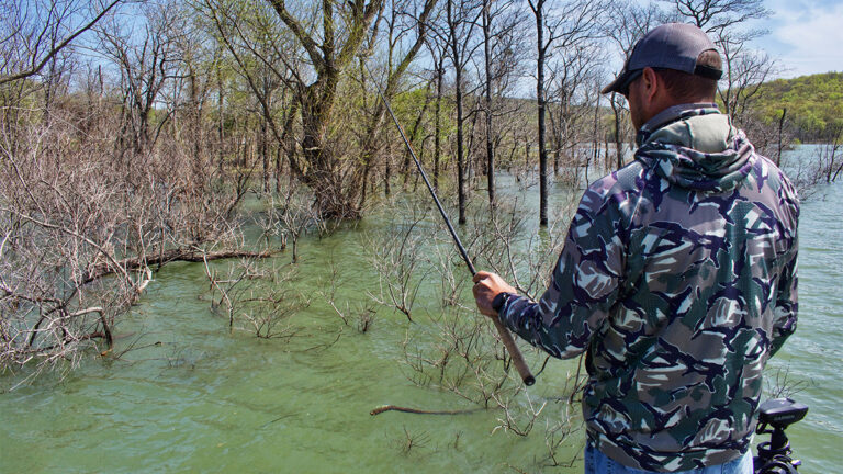 How to Quickly Break Down Flooded Bass Fishing Cover