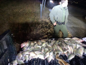 Crappie Fishermen 152 Fish Over the Limit in Mississippi