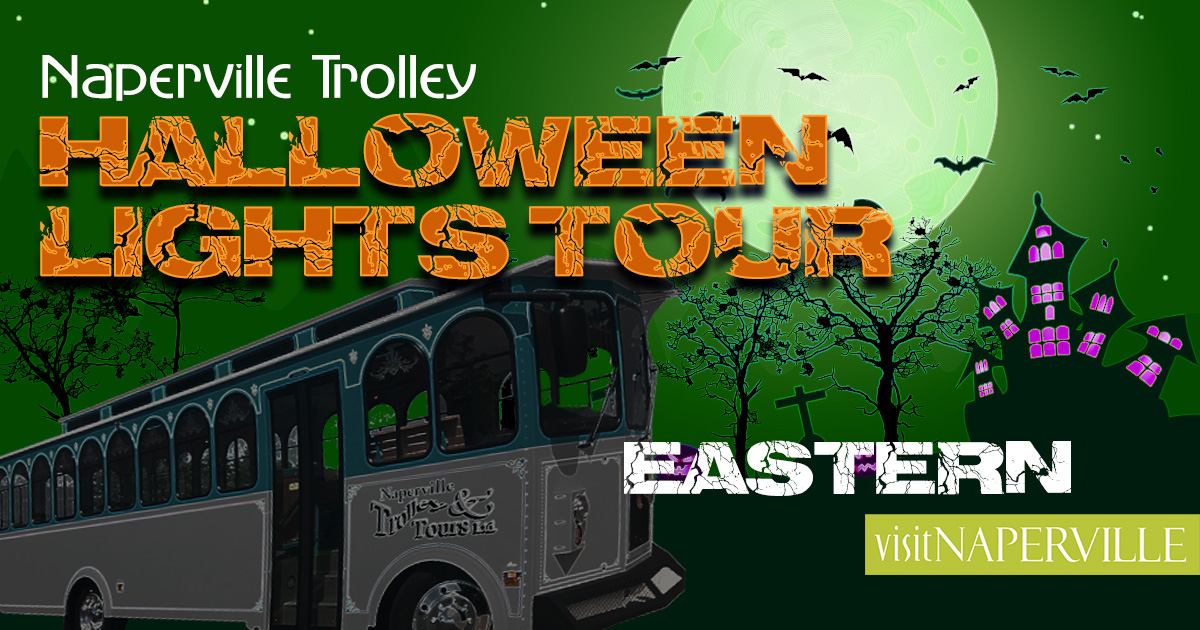 Naperville Trolley Halloween Light Tour - EASTERN