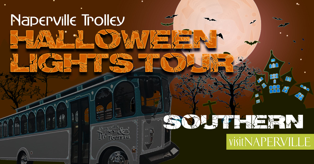 Naperville Trolley Halloween Light Tour - SOUTHERN