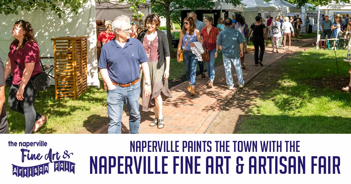 Naperville paints the town with The Naperville Fine Art & Artisan Fair