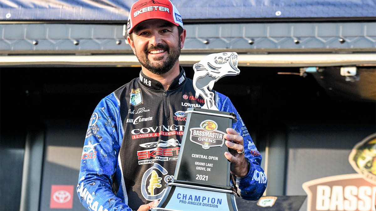 Nick Lebrun with Grand Trophy