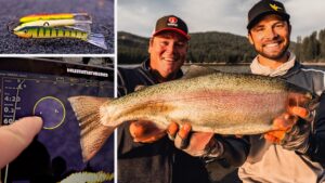How to Catch Giant Trout Using Jigs and Live Sonar