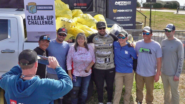 Tundra Full of Trash Removed from St. Johns River Shoreline